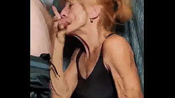 Preview 4 of Big Cook Behind - Mature Woman Gives Blowjob