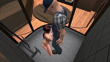 Preview 3 of Aniline Joly - Second Life &ndash_ Episode 9 - The plumber