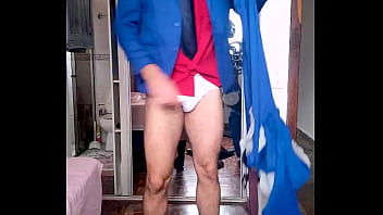 Preview 2 of Fuking Mami - After Work Taking Off my Suit,  Socks and Shoes