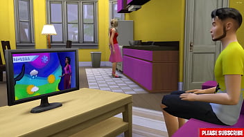 Preview 1 of Sexnxnx Videos - Stepson fucks stepmom on the night between years