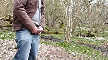 Preview 2 of One Girl Five Boys Hardly Fuck - Another Quick Wank In The Woods
