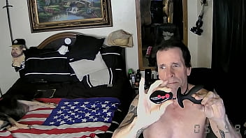 Preview 1 of Moms Sexy Horny - Trying out the most Intense Anal Plug Ever,  Super Strong Vibe with Electro Shock
