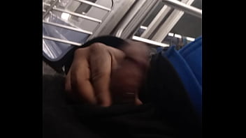 Preview 3 of 3xx Gf - Jerking my dick on the train