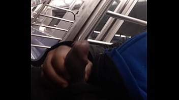 Preview 1 of 3xx Gf - Jerking my dick on the train