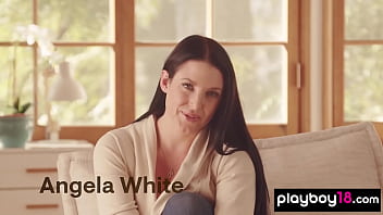Preview 1 of Ben 10 Porn Xxnx - Chubby MILF Angela White introducing every secret of her amazing body