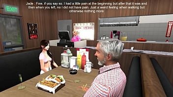Preview 1 of Good Niit - Second Life - Episod 7 - Torrid Moments at the Snack Bar