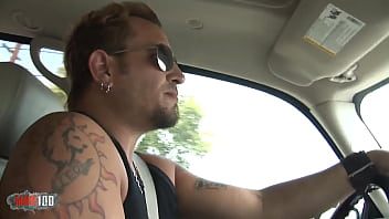 Preview 1 of Young Son Xxxx Mother - To reward him she offers a blowjob in the car