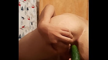 Preview 3 of Sleep Babi Dever Romance Fuck - jugando con pepino