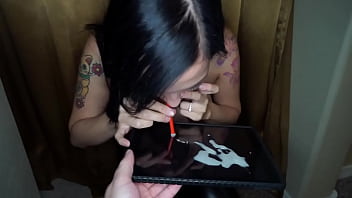 Preview 4 of Indian Real Fsiblog - Cum Snorting Face Fuck Jasmine Dark