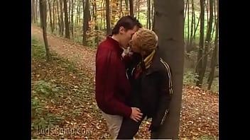 Preview 1 of Doctor Step - Raunchy guys go for outdoor quickie