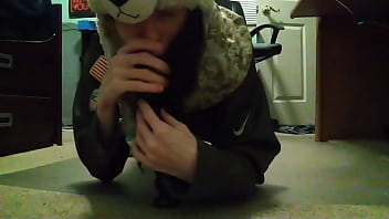 Preview 3 of Naughty American Xnxx - Timmy Takes it in his Ass and Throat