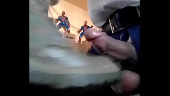 Preview 4 of Teen Jav Sex - Exprimiendo huevos con botas militares 3