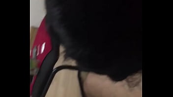 Preview 3 of Chunky Lesbo Cocksuckera - Sexy milf eating dick and balls