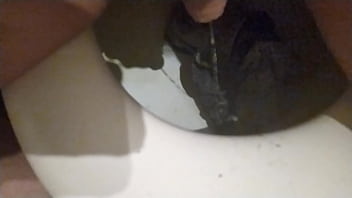 Preview 3 of Xxxcot - Steeling Friends used unwashed Underwear to dropped down into the Dirty Toilet and Pissed on her