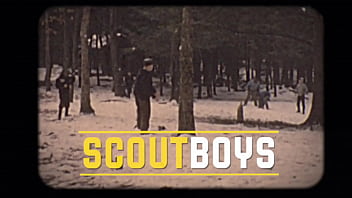 Preview 1 of Mature Fat Ass Soggy Style - ScoutBoys - Scout gets fingered and cums for older scoutmaster