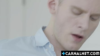 Preview 2 of Brazzers Milfs 2018 - Dylan Tides makes Bastian Karim sucks his cock while Adam Snow the hollywood producer rams Bastians ass with his big meat