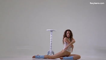 Preview 4 of Exxxtra Smell Com - Ursula Fe brunette curly hair gymnast