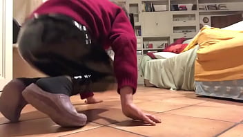 Preview 1 of Cikgu Kena Rogol Jepun - Fetish spiele in Lederhose