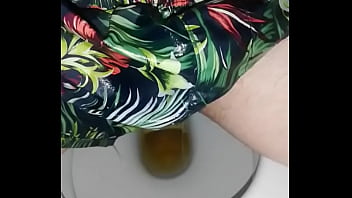 Preview 3 of Lgy Tidur - Piss in toilette