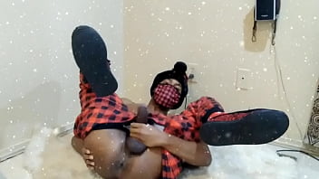 Preview 4 of She Will Squrit Com - Christmas twink ass