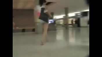 Preview 4 of Hoese Sax - Upskirt of sexy college coed
