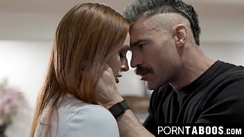 Preview 1 of Nun Spanks Boys Otk - PornTaboos.com - Redhead Maya Kendrick&#039_s wild cowgirl ride on her widower&#039_s thick cock