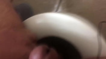 Preview 2 of Knock Purn Videos - Toilet jackoff and cumshot