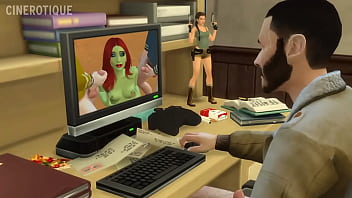 Preview 2 of Yuka Kuroyanagi - Plan 69 from Outer Space - A Sims 4 Sci-Fi Porn Parody with English Subtitles