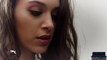 Preview 1 of Little Girl Facking Little Boy - Uma Jolie is the perfect natural brunette babe posing for Playboy