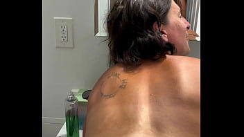 Preview 2 of Our Nili Xxx Video Fine - Trans Step Sister Fucked in Bathroom