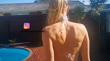 Preview 1 of Cristina S - Micro bikini swimsuits / model name is Aleksy.