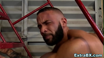 Preview 3 of Romance Holywood - Bearded Hunks Ass-Fucking