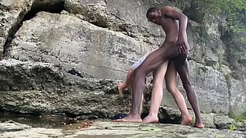 Preview 4 of Thai Mastu - BigDaddyKJ: Interracial Couple Fucks On Hike | Preview