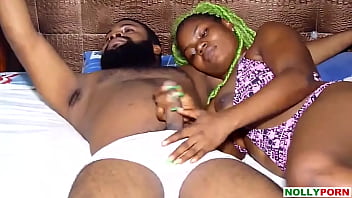 Preview 3 of Gangbang With Asain - Fun Time With Fan on Video Call While Having Good Time With Juliet - NOLLYPORN