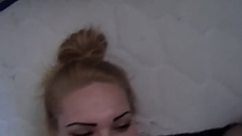 Preview 1 of Dany Haird - Blonde teen girlfriend facial cumshot