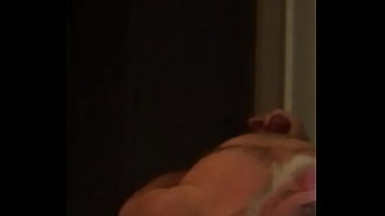 Preview 1 of Fucking Ancient Sluts - Swallowing my own cum,  slo-motion!