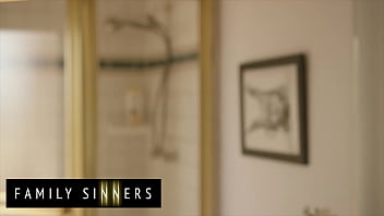 Preview 1 of Telugu Sleeping Antys Sex - (Tommy Gunn) Gives His Step (Lacy Lennon) Exactly What She Wants - Family Sinners