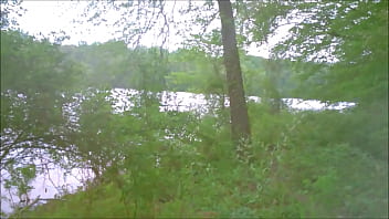 Preview 4 of Miyakklifa - Public Caught Anal Bead Fucking My Ass At The Lake