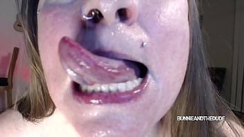 Preview 1 of Xxx Fuking Virgin Video Big Cock - Gagging Self Spitting on Face Snot in Nose Describe Cum Swap - BunnieAndTheDude