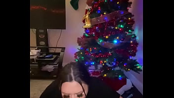 Preview 2 of Capri Cavanni Johny Castle - Christmas Head From Cheating Gf
