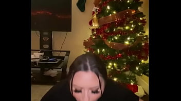 Preview 3 of Capri Cavanni Johny Castle - Christmas Head From Cheating Gf