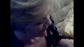 Preview 1 of Massaged By 2 - Granny Cumshot,  Deepthroat