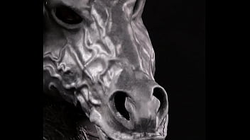Preview 3 of Puja Lama Nepali Xxx - Anthro horse striptease and face detail