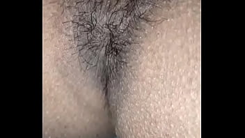 Preview 4 of Ass Creampie Franais - Chubby women ass hair ans pussy hair
