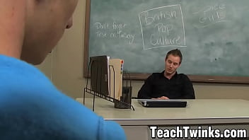 Preview 2 of 5 Hourse - Hunky teacher Tyler Andrews anal fucks student Adrian Layton