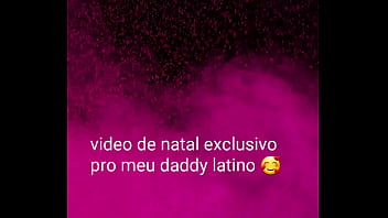 Preview 1 of First Day Xxx Video - Exclusive Christmas video for my step daddy latino... : bolivianamimi