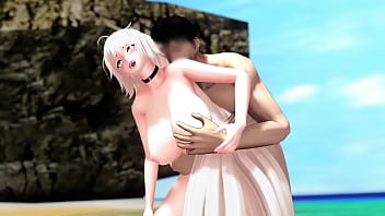 Preview 4 of Short Haired Granny - MMD FGO sex