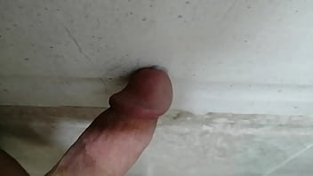 Preview 2 of Black Penis With Sexy Vedeo - Cock cums on wall