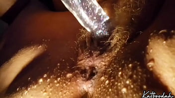 Preview 3 of 3 Lesbians Having Sex - Goddess KATBOODAH&#039_S Endless Fat Hairy Squirt Session
