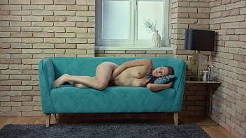 Preview 4 of Son And Mother Xxxcom - Big tits virgin brunette babe Lora Loshadkina orgasming
